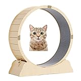 Laufband für Katzen, Laufband für Katzen, Laufband für Haustiere, glattes Anti-Pinch-Design, Haustierfreundliches Material, niedliche Katzenmöbel für die Gesundheit/Energetische Katze von Katzen (SI